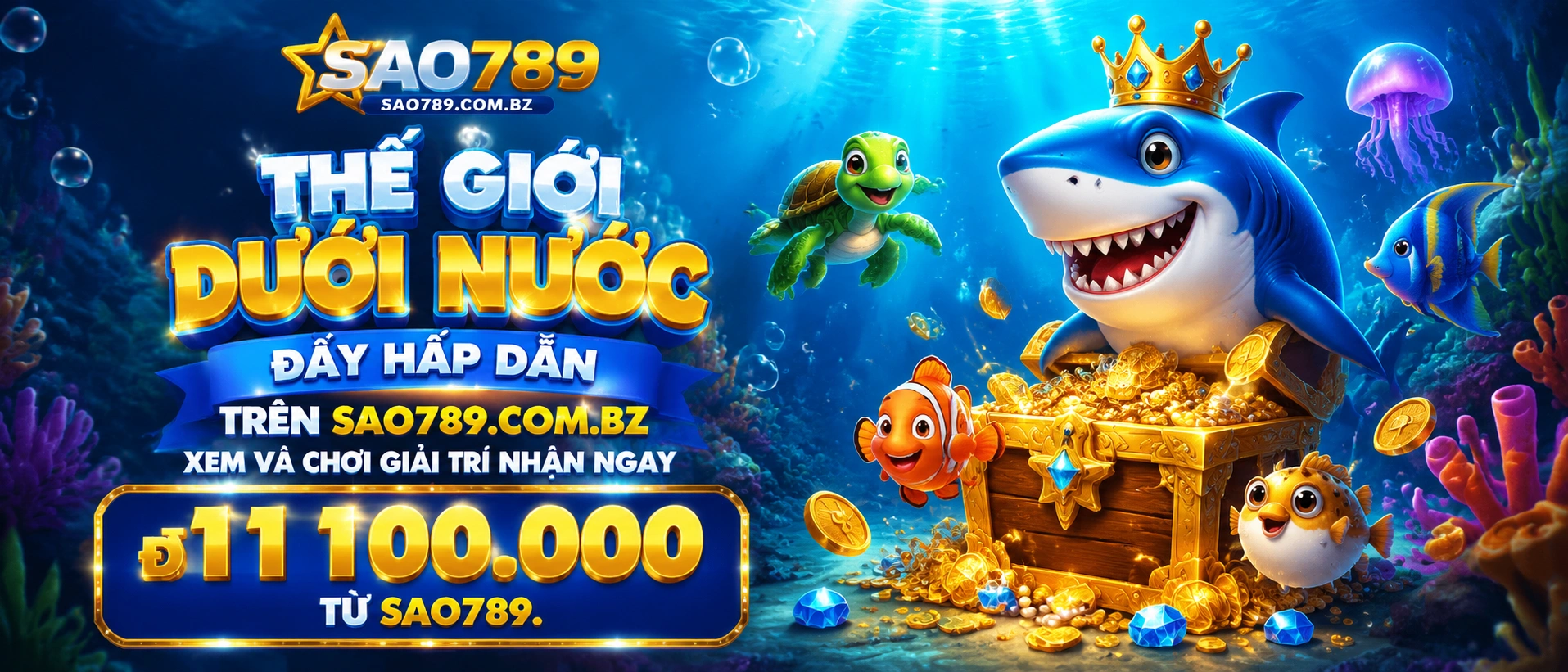 Bắn Cá sao789 giao diện đại dương
